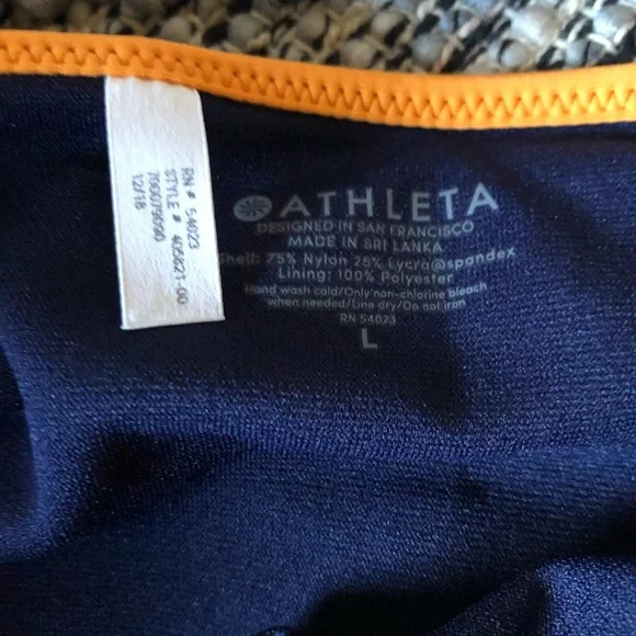 Athleta Kapalua Bottom swimsuit size Large - Picture 6 of 7